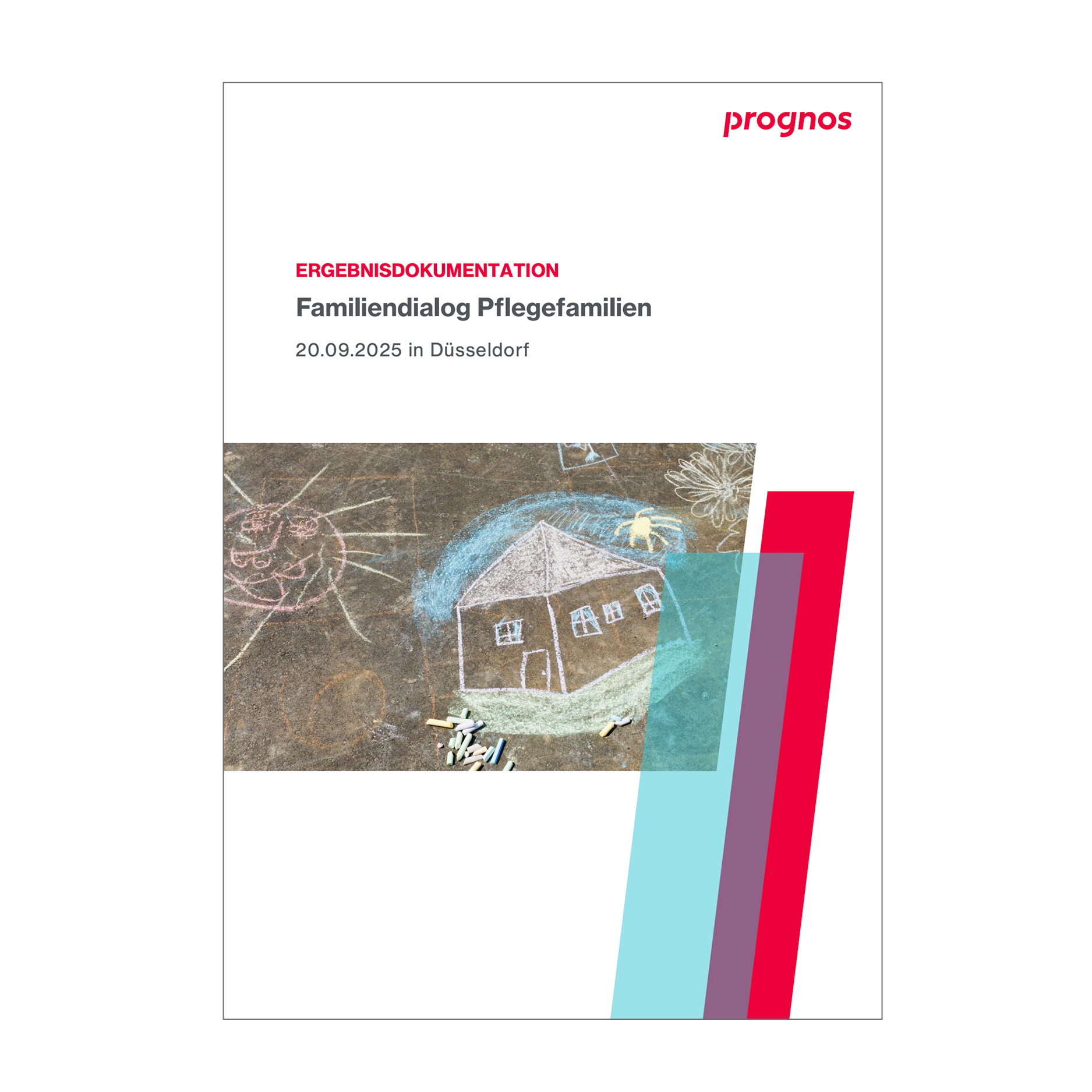 Titelseite des PDFs zum Familiendialog Pflegefamilien