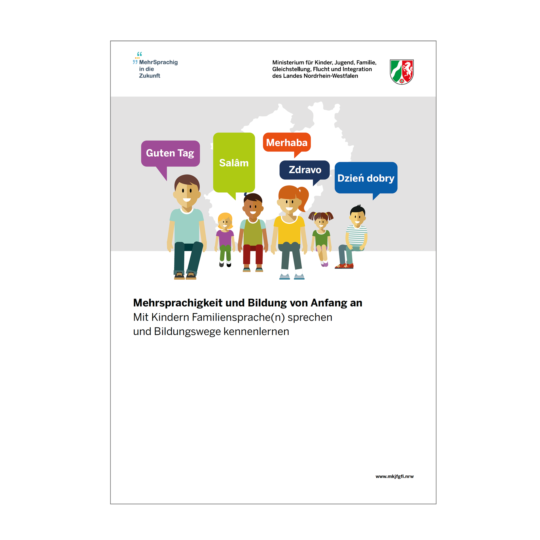 Broschüre: Mehrsprachigkeit