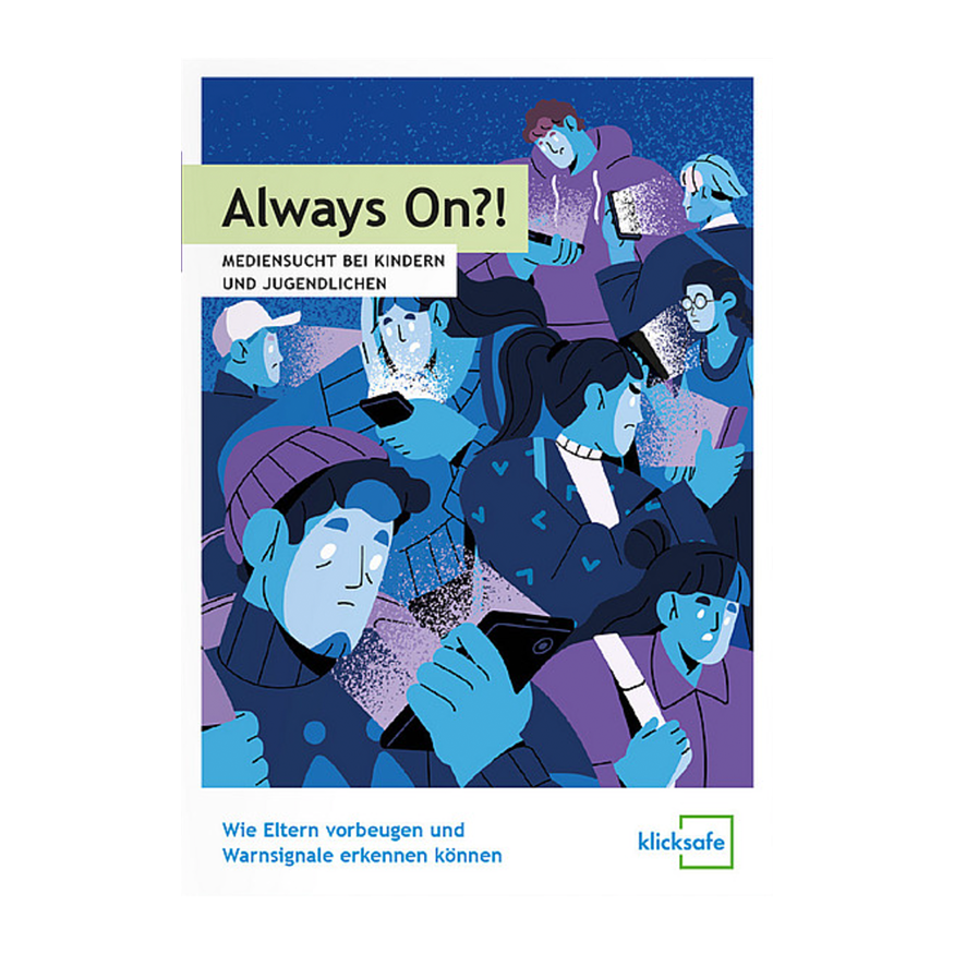 Titelbild der Broschüre "Always on?!"