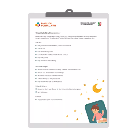 Checkliste Babyzimmer