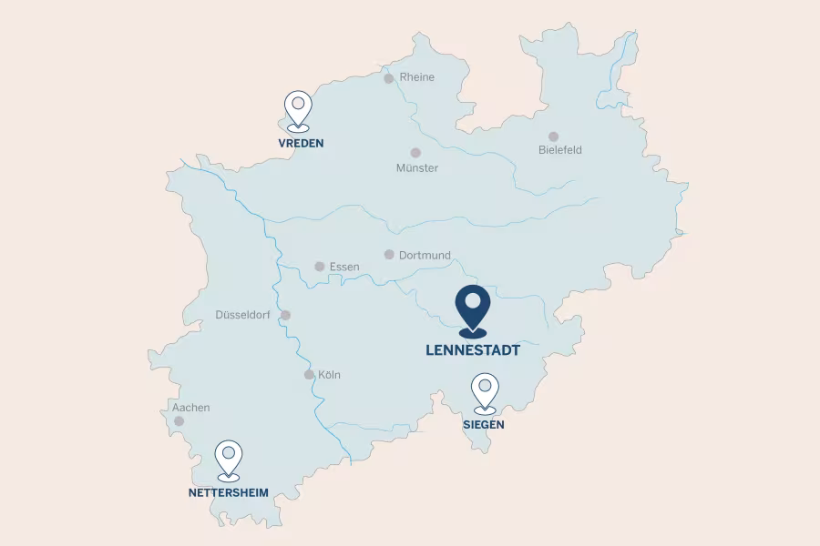 Karte Sieger Lennestadt