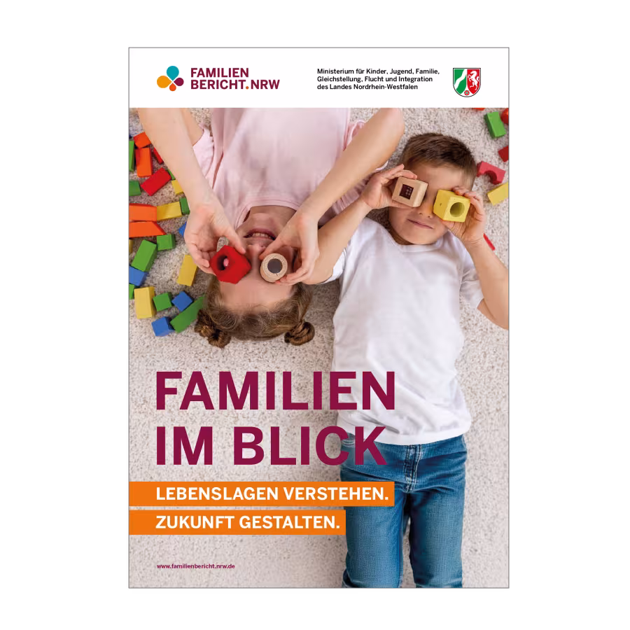 Titelbild des Familienberichts.NRW
